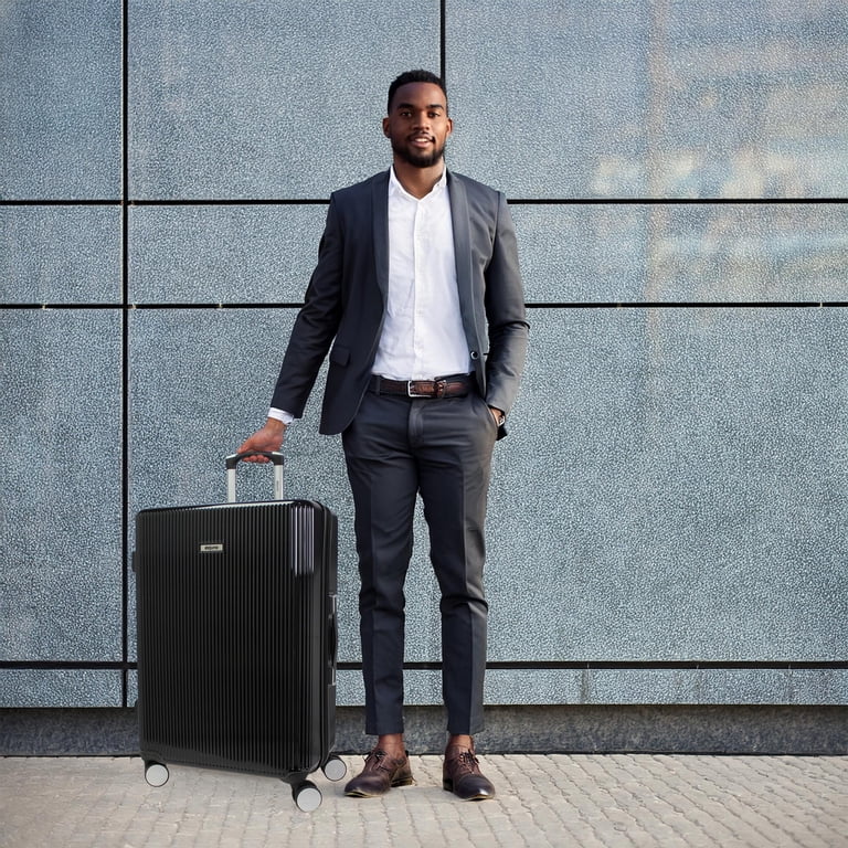 Dejuno Monarch 3-Piece Spinner Luggage Set - Polycarbonate Shell