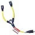 Power Plug Y Adapter Male and Female Twist Extension Cord