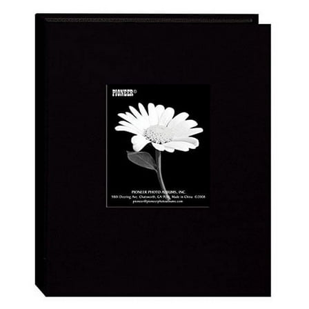 DEEP-BLACK Fabric Album 1-up 5x7 Prints  24 photos  by Pioneer - 5x7
