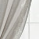 thumbnail image 5 of Lush Decor Panel de Cortina para Ventana con Borde Bordado Estilo Lino Geométrico Moderno de Lujo Azul Marino, Individual, 52 X 84, 5 of 11