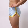 thumbnail image 3 of Floenr Mens Shorts,Men's New Summer Sports Shorts Fast-Drying Casual Flatpants Lace Shorts, 3 of 7
