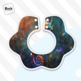 thumbnail image 4 of Hirioo Neon Seahorse Underwater Realm for Baby Cotton Petal Bib Drool Bibs for Baby Boy Unisex, 4 of 9