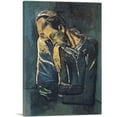 thumbnail image 1 of ARTCANVAS Two Figures 1904 Canvas Art Print by Pablo Picasso - Size: 26" x 18" (1.50" Deep), 1 of 9