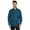 Teal Blue, variant on Bestman Solid Shirt For Mens Long Sleeves With Cuff Patch Pocket Shirt Cotton Office Wear