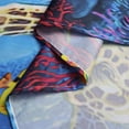 thumbnail image 6 of Blue Ocean Dolphin Shower Curtains for Kids Sea Life Bathroom Decor Tropical Fish Coral Reef Shower Curtain Funny Bathroom Decor Polyester Fabric Waterproof 72x72 Inch with Hooks, 6 of 6