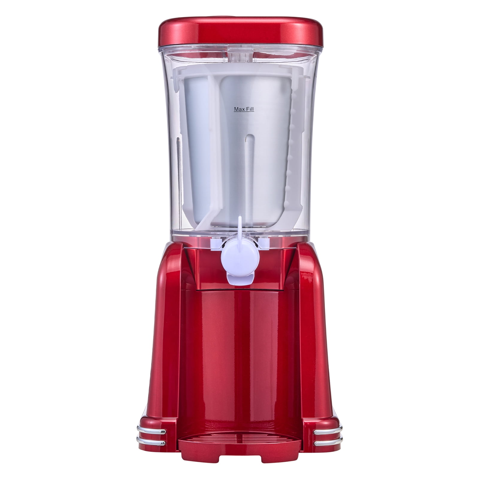 KFFKFF Slushy Machine for Home Use, 32oz Tank Margarita Maker, Smoothie and Frozen Drink Machine with Food-Grade Materials, Perfect for DIY Treats and Kids' Parties, Red