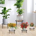 thumbnail image 3 of Metal Plant Pot Stands, Plant Stands Stable Multipurpose 4Pcs Heavy Duty  for Office, 3 of 8