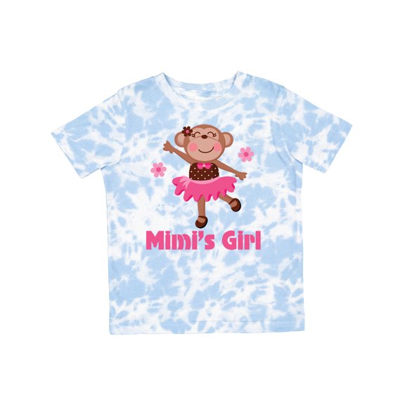 Inktastic Mimi's Girl Monkey Girls Toddler T-Shirt