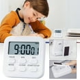 thumbnail image 1 of LCD Kitchen Timers Bathroom Shower Kitchen Clock Timer With Alarm Couples for Him And Her Set, 1 of 7