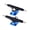 Black and Blue, variant on Dynamic Fingerboard Trucks - 34mm Black