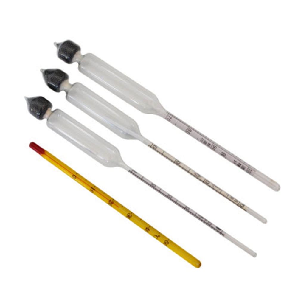 Hydrometer Tester Vintage Measuring Bottle Set Tools Alcoholmeter