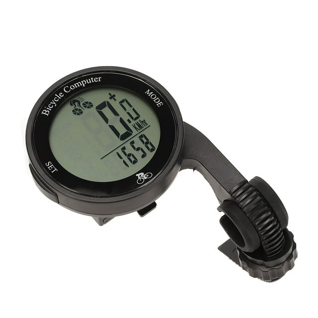 Wireless Bike Computer, Cycling Bike Computer Speedometer Waterproof For Road Bikes White Background Black Characters,Black Background White Character