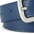 thumbnail image 6 of yunLCZ Belts for Women Women Casual Leather Belt for Jeans Pants, Fashion Ladies Waist Dress Belt PU Navy One Size, 6 of 6