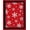 Red, Pattern 1, variant on ODIKA 4'x6' Machine Washable Non-Slip Area Rug, Snowy Wonderland Decorative Nordic Celebration Entrance High Traffic Rug, Red, 651617