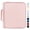 Pink Lotus, variant on SUNEE Zippered Binder Bag with Handle, 2-Inch 3-Ring O-Ring, 500-Sheet Capacity, Multi-Pocket Binder Organizer for File Organization & Storage, Sky Blue
