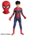 thumbnail image 4 of Disfraz de Hulk, Spiderman, Iron Man, Venom y Deadpool para niños de 4 a 12 años, máscaras, escudos y guantes de los Vengadores, regalos de fantasía para cosplay, 4 of 5