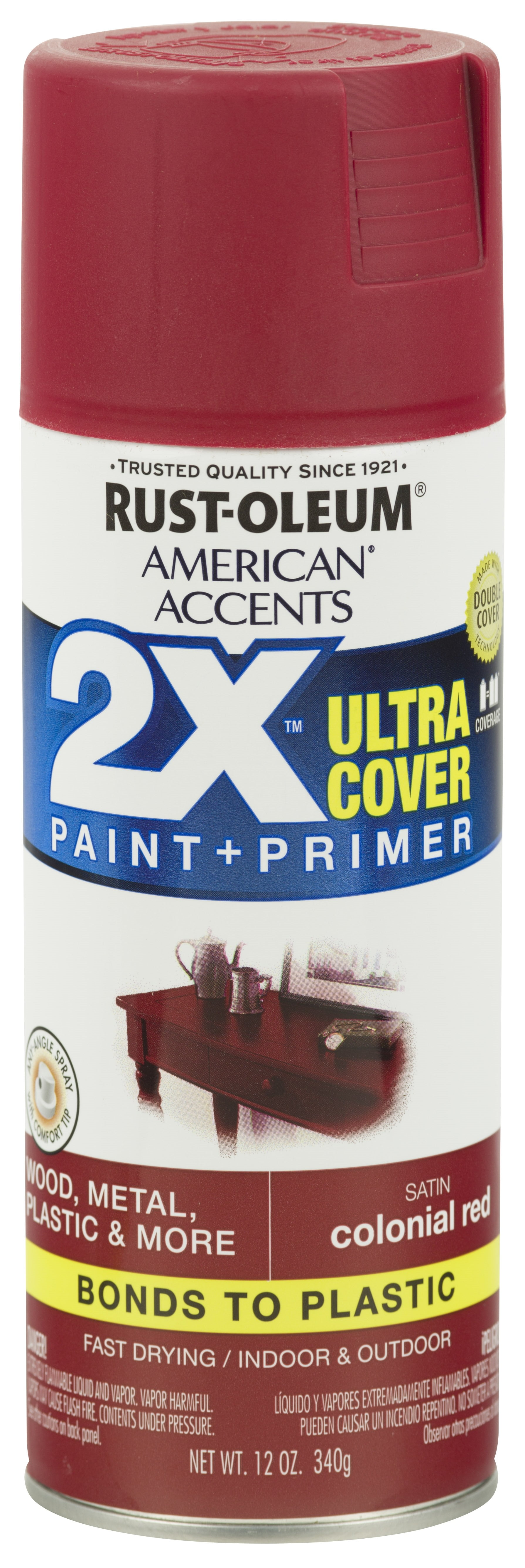2Pack Value Rustoleum american accents ultra cover 2x satin