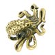 thumbnail image 5 of GOOHOCHY Pequeño adorno de pulpo de latón. Adorno de latón. Decoración de escritorio con forma de pulpo., 5 of 8