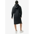 thumbnail image 5 of ellos Women's Plus Size French Terry Hooded Sweatshirt Dress, 5 of 6