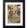 thumbnail image 2 of Utagawa Kunisada II 18x24 Black Modern Framed Museum Art Print Titled - Hanachirusato (1859), 2 of 5