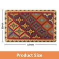 thumbnail image 3 of Experience Bathroom Luxury: Boho Bath Mat, Non-Slip, Soft, Absorbent, 20x32in - Machine Washable Floor Rug for Your Stylish Shower, 3 of 5