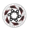 thumbnail image 1 of Mosiee Road Bike Mountain Bike Floating Disc Disc Brake Pad Six-Nail Center Lock Disc, 1 of 9