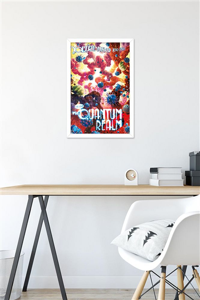 Marvel: Hero Lands - Quantum Realm Wall Poster, 14.725" x 22.375" Framed