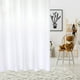 thumbnail image 3 of Cortina de baño de ducha gruesa, cortina de baño impermeable + ganchos para colgar (blanco 200*200cm), 3 of 8