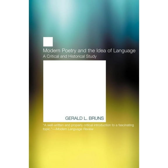 American Literature: Modern Poetry and the Idea of Language (Paperback)