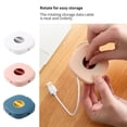 thumbnail image 1 of Cable Organizer Rotating Cable Winder Wire Storage Box Plastic Case; Plastic Portable Wire Storage Case Phone Holder, Blue, 1 of 8
