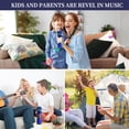 thumbnail image 4 of Handheld Portable Karaoke Microphone Speaker with Bluetooth 5.0, Record Function, Radio, and Four Sound Effects for Smartphones, 4 of 5