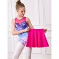 thumbnail image 3 of Asoul Two Piece Gymnastics Leotards for Girls with Skirt Sleeveless Ballet Dance Dress Outfit 4-10 Years, 3 of 9