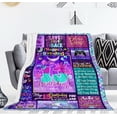 thumbnail image 3 of 9 Year Old Girl Birthday Gift Ideas Throw Blanket, 9th Birthday Gifts for Girls, Happy 9th Birthday Decorations, Best Birthday Gifts for 9 Year Old Girls Daughter Bestie Sister 50" x 60", 3 of 5