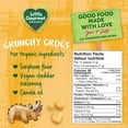 thumbnail image 2 of Little Gourmet Crunchy Crocs Plant-based Cheddar Organic Toddler Snack, 2 of 6