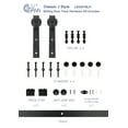 thumbnail image 3 of Lubann Classic J-Style Sliding Wood Track Kit Barn Door Hardware, 3 of 6