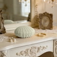 thumbnail image 4 of Komiseup SeaShell Shape Velvet Jewelry Box Showcase Display Organizer For Earring Ring Necklace, 4 of 6