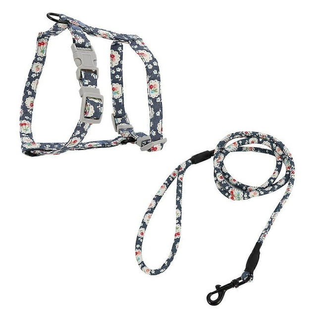 Duty Dog Rope Durable Pet Harness Easy to Clean Fashionable Design M Blue 1Set