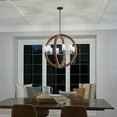 thumbnail image 5 of Kichler Lighting - Eight Light Chandelier - Chandelier 1 Tier Medium - Rustic, 5 of 6