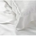 thumbnail image 2 of Reliable Bedding 100% Silk Satin Sheets, Silk Fitted Sheet,Silk Flat Sheet,Silk Duvet Cover& Pillowcases 1800 Series Luxury Silk Satin Bedsheets !! Full XL, Ivory, 2 of 5