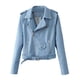 thumbnail image 1 of Puntoco Moda Mujer Casual Manga Larga Sin Capucha Ropa Exterior Y Chaquetas Casuales Puntoco Puntoco-1, 1 of 3
