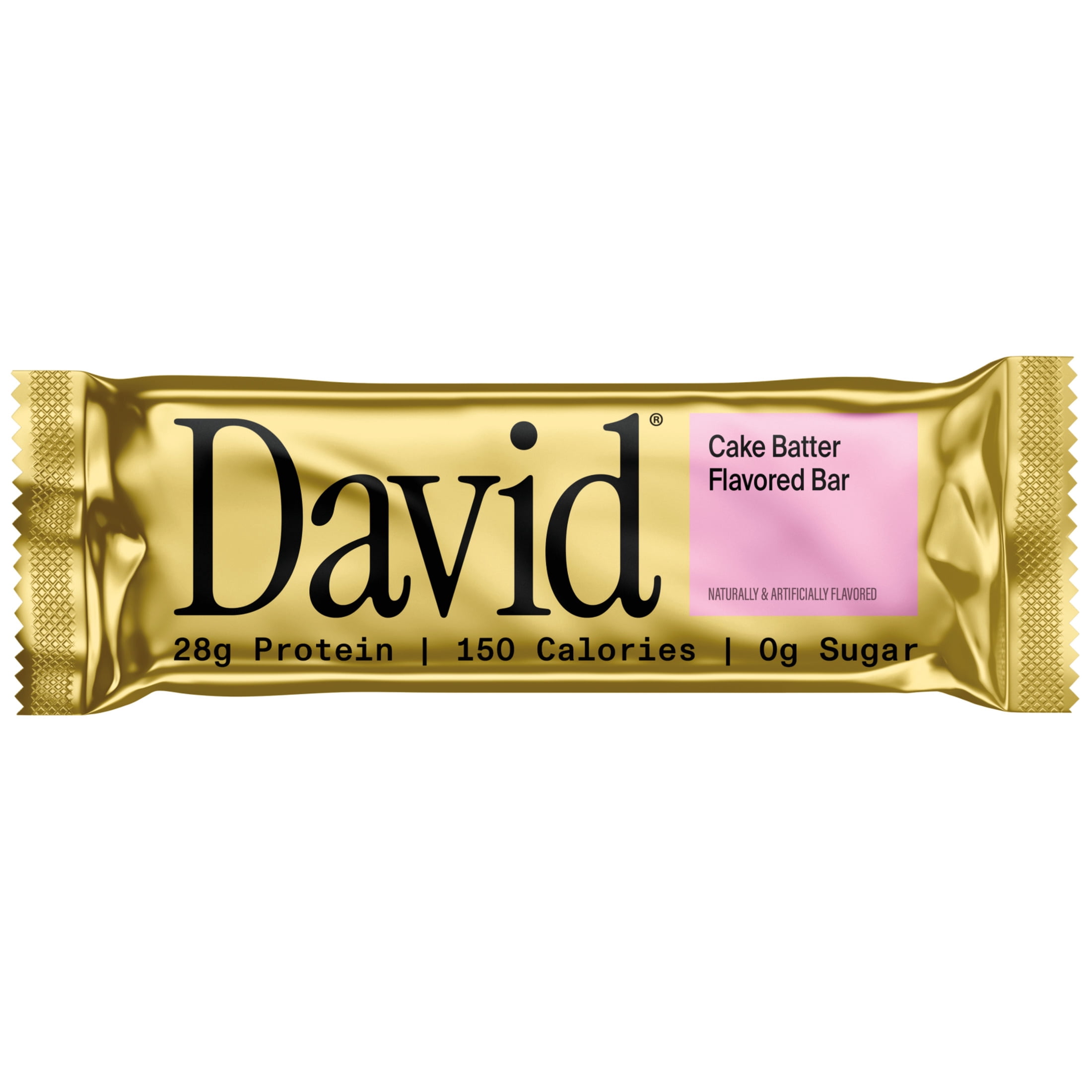 David High Protein Bars, Cake Batter- 28g Protein