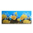 thumbnail image 1 of Póster de fondo de tanque de peces, pegatina de decoración de fondo de acuario de doble cara, 19.69x32.28, 1 of 1