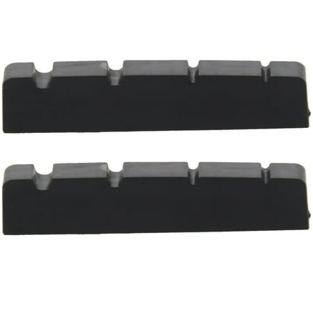 

2X Black XL 4-Str Slot Bass Nut PT-1200-00