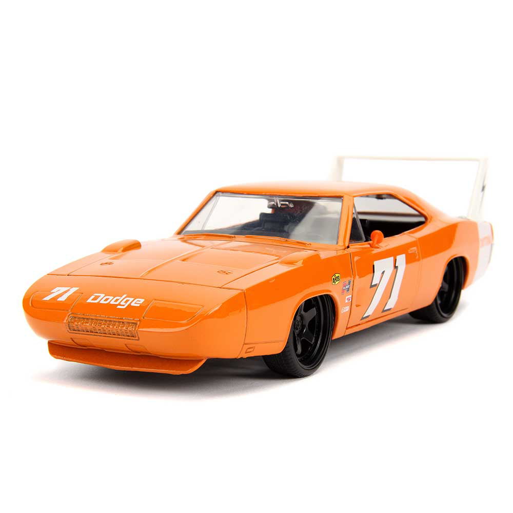Jada Toys 31453 1969  Dodge Charger Daytona Bigtime Muscle 1:24  Diecast Model Car Play Vehicle 