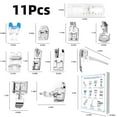 11 Pieces Presser Foot Set, Snap On Sewing Machine Foot, Presser Feet