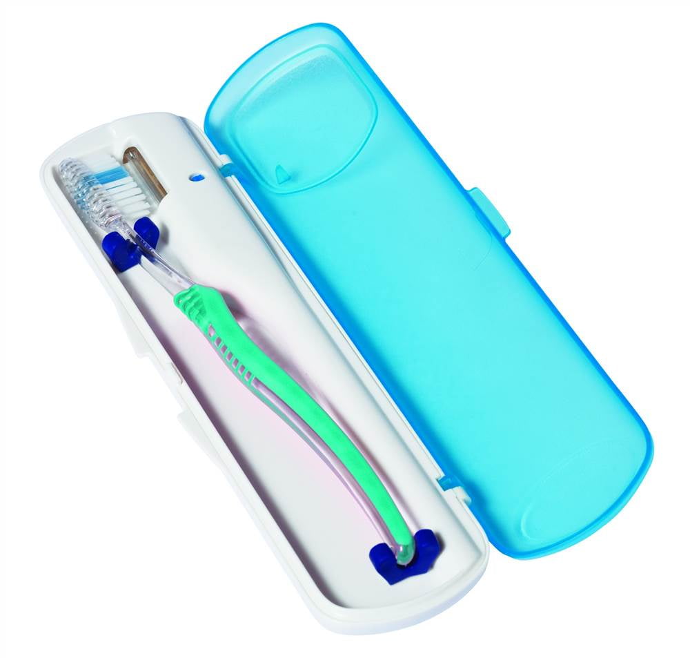 CleanWave UVC Portable Toothbrush Sanitizer