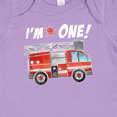 thumbnail image 4 of Inktastic I'm 1 Fire Truck 1st Birthday Boys or Girls Baby Bodysuit, 4 of 5