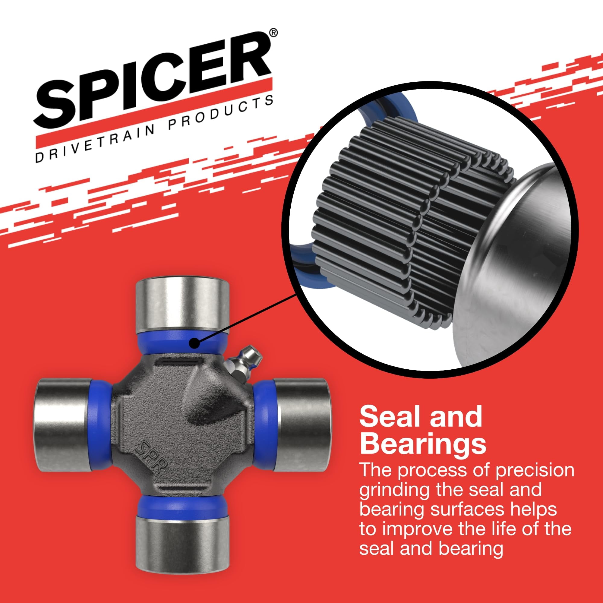 Spicer 5-134X Greaseable Service U-Joint