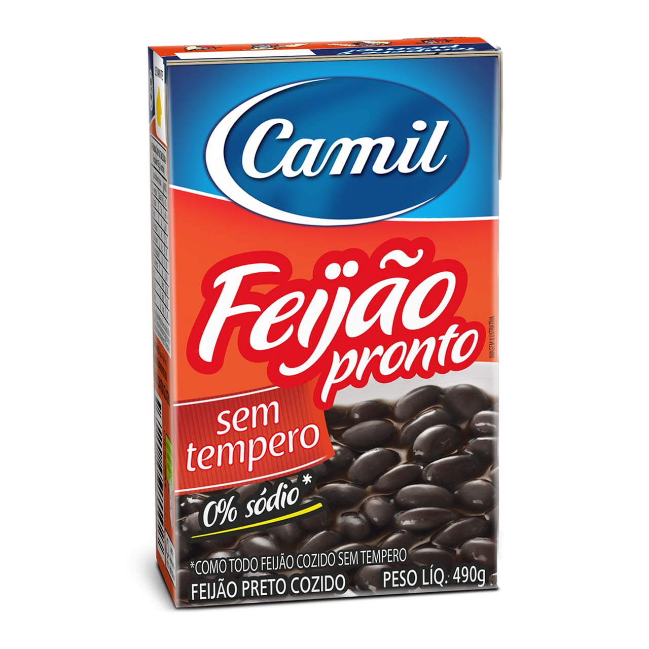 Feijão Carioca Pronto Camil 380g Pack C/9Un - Feijão - Magazine Luiza