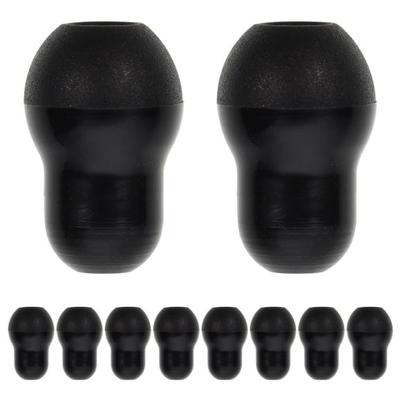 BRIGHTFUFU Auriculares de silicona de repuesto de punta de oreja de estetoscopio universal de 10 piezas 2.5mm